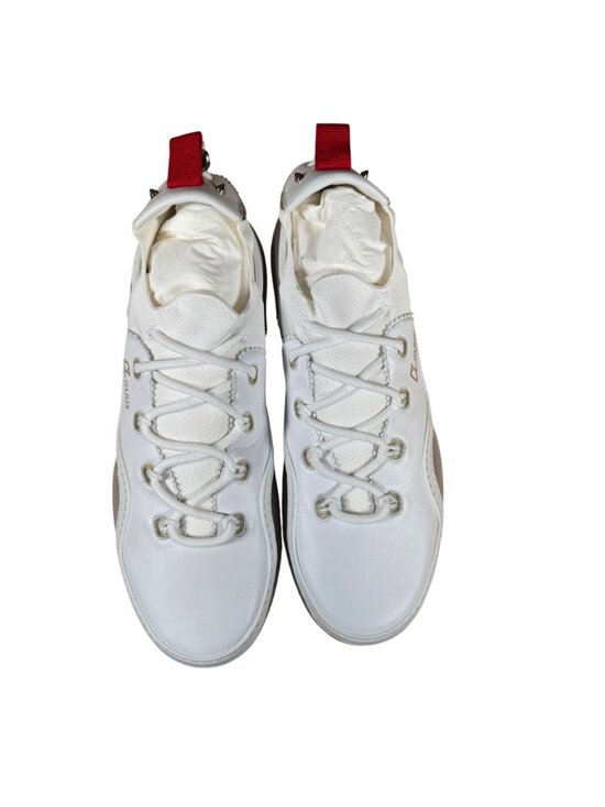 Christian Louboutin Men\'s Arpoador Flat Sneaker Zinc Bianco Size 43.5 main image 7
